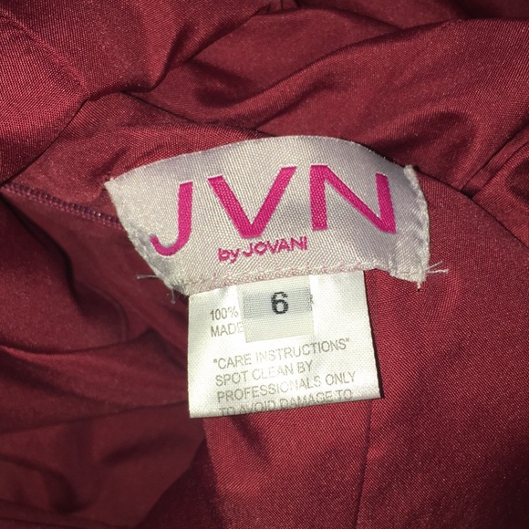 Jovani Halter Bejeweled Dress - Picture 6 of 6